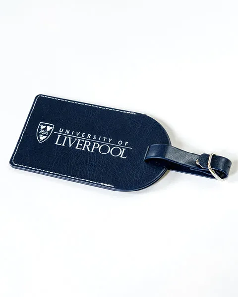 University of Liverpool luggage tags