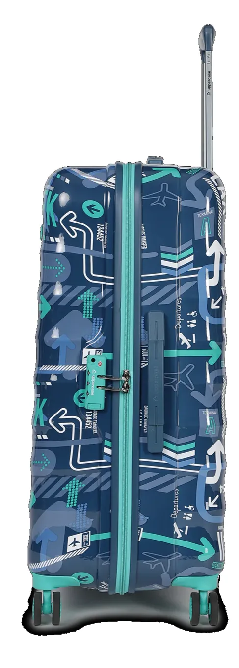 Uppercase Jfk Plus Hard Luggage (Denim Blue)