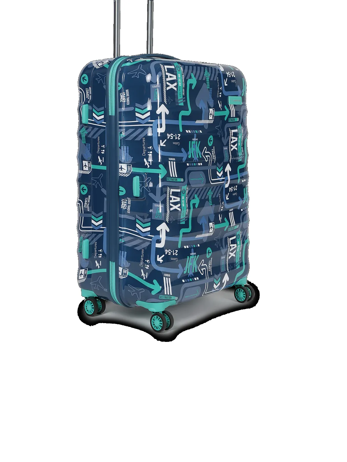 Uppercase Jfk Plus Hard Luggage (Denim Blue)