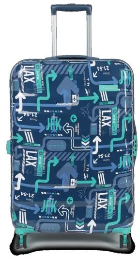 Uppercase Jfk Plus Hard Luggage (Denim Blue)