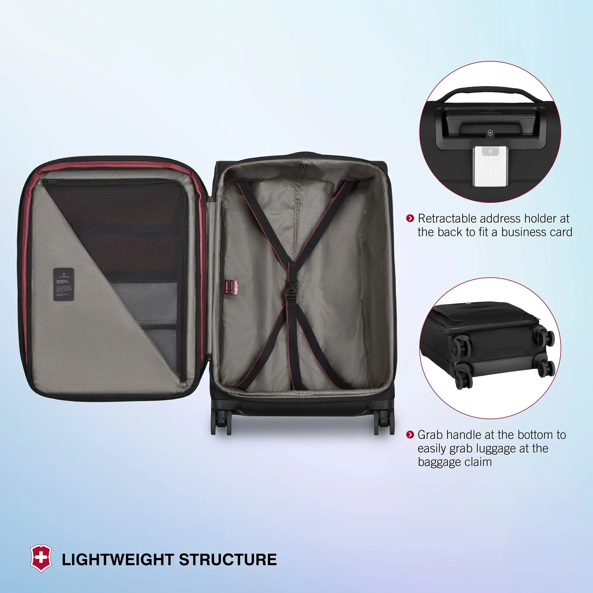 Victorinox Cross Light Soft Case (Black)