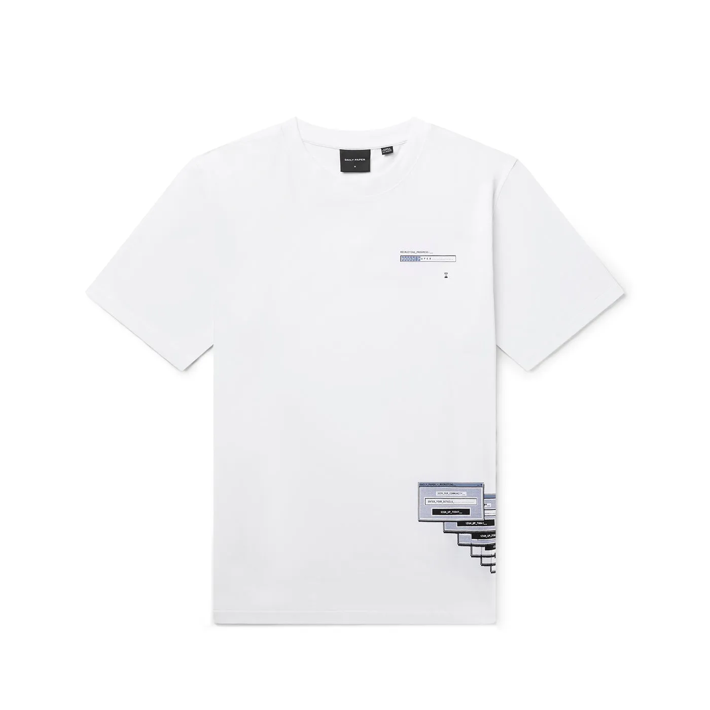 White Pop Up T-Shirt