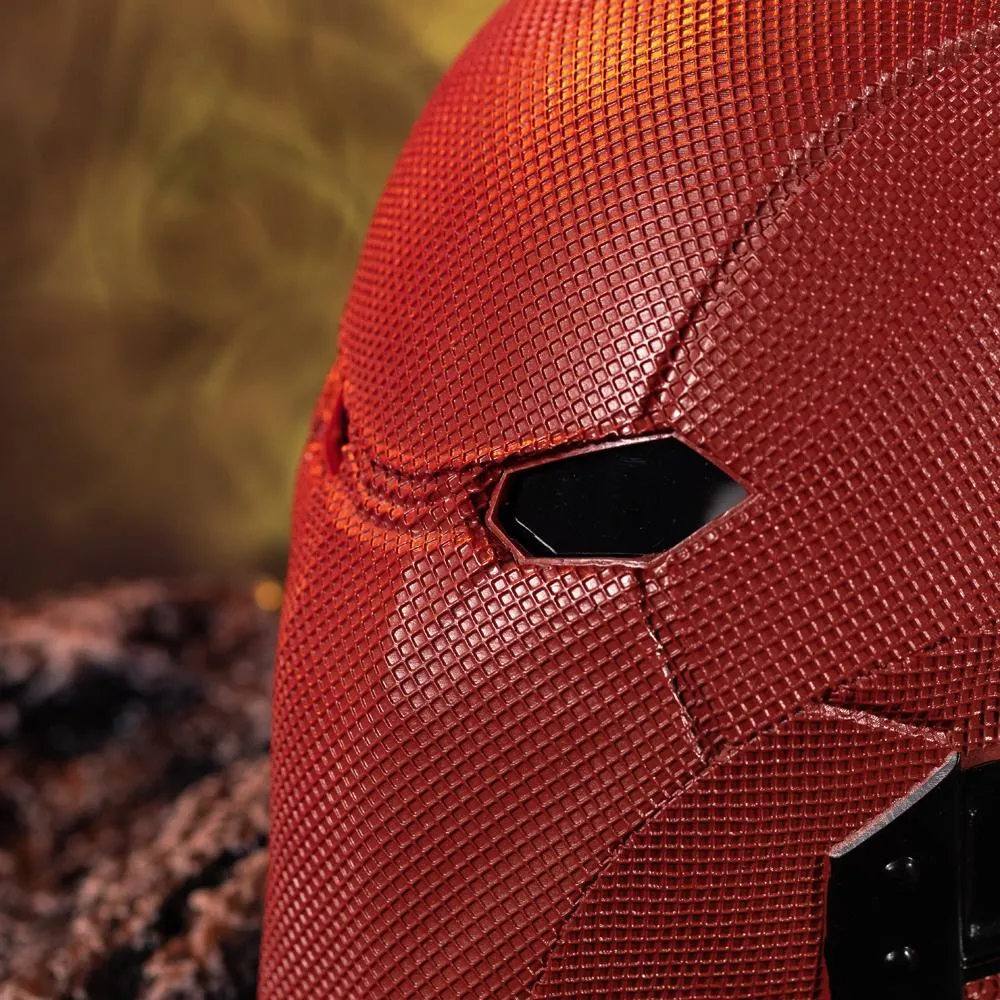 Xcoser Red Hood Mask Helmet Cosplay Costume accessories For Halloween